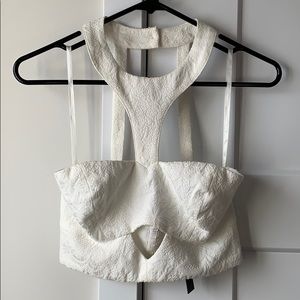 HOT MIAMI STYLES halter cropped top